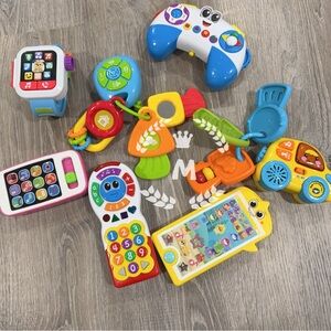 Interactive Laugh & Learn Smart phone/ Remote/Watch Learning Toy Bundle for Kids